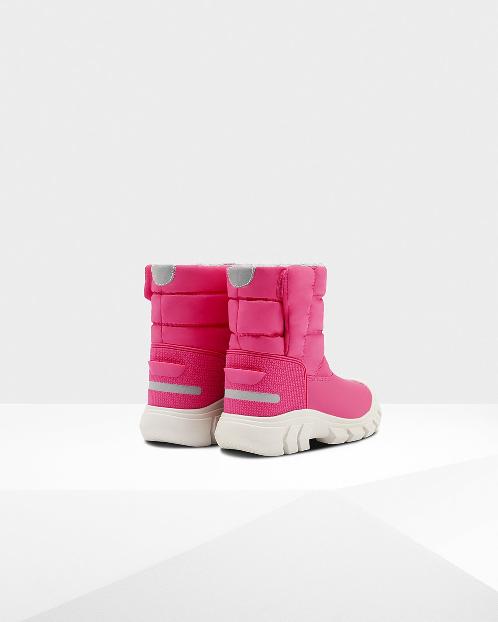 Kids Snow Boots - Hunter Original Big Insulated (90WNDYZJM) - Light Pink